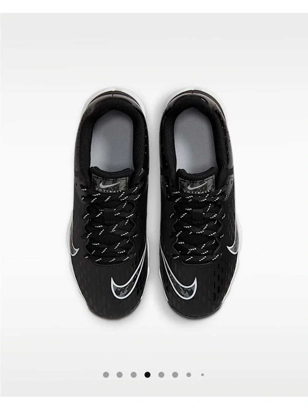 Nike W Hyperdiamond 4 Keystone GG Kids Cleats Black/Gray